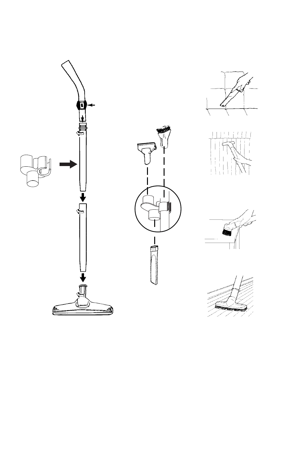 Cleaning accessories | Sanitaire S3699 Series User Manual | Page 6 / 12