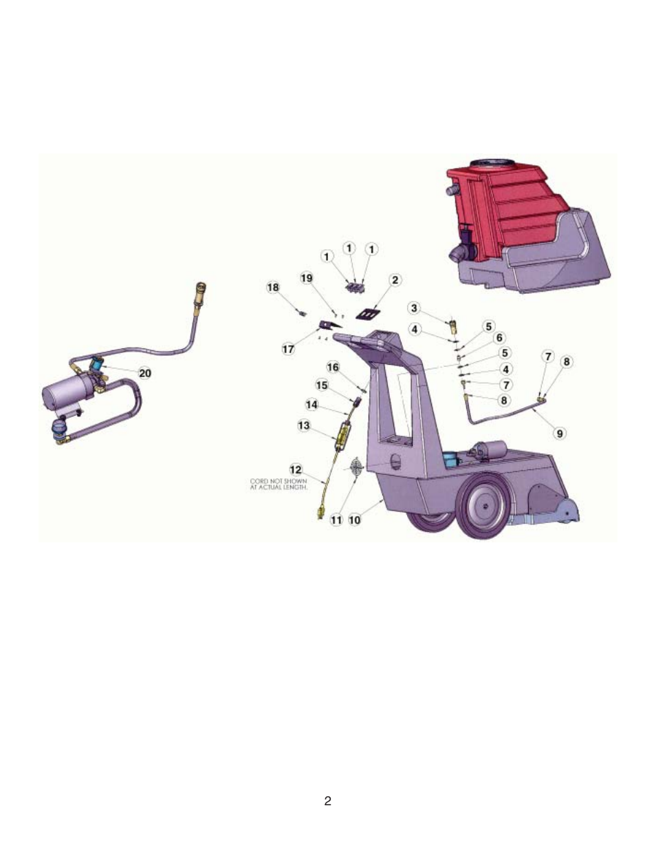 Sanitaire SC6090 User Manual | Page 2 / 12