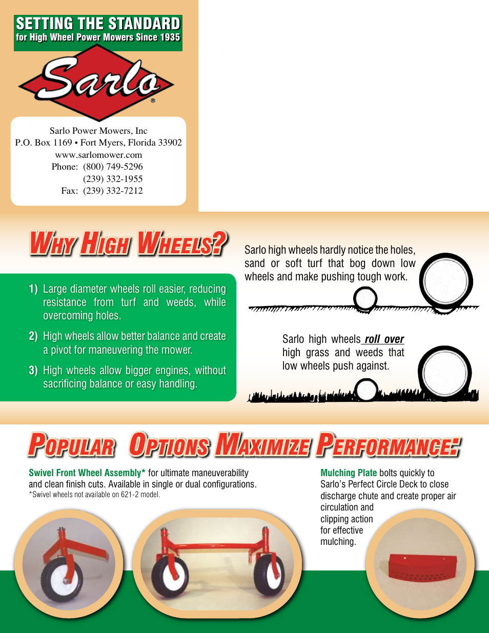 Sarlo 622 User Manual | 2 pages