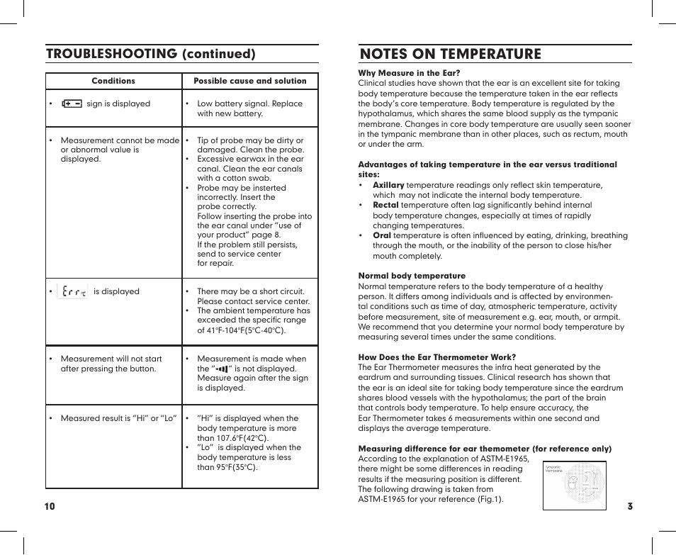 Troubleshooting (continued) | Summer Infant 03170 User Manual | Page 3 / 12