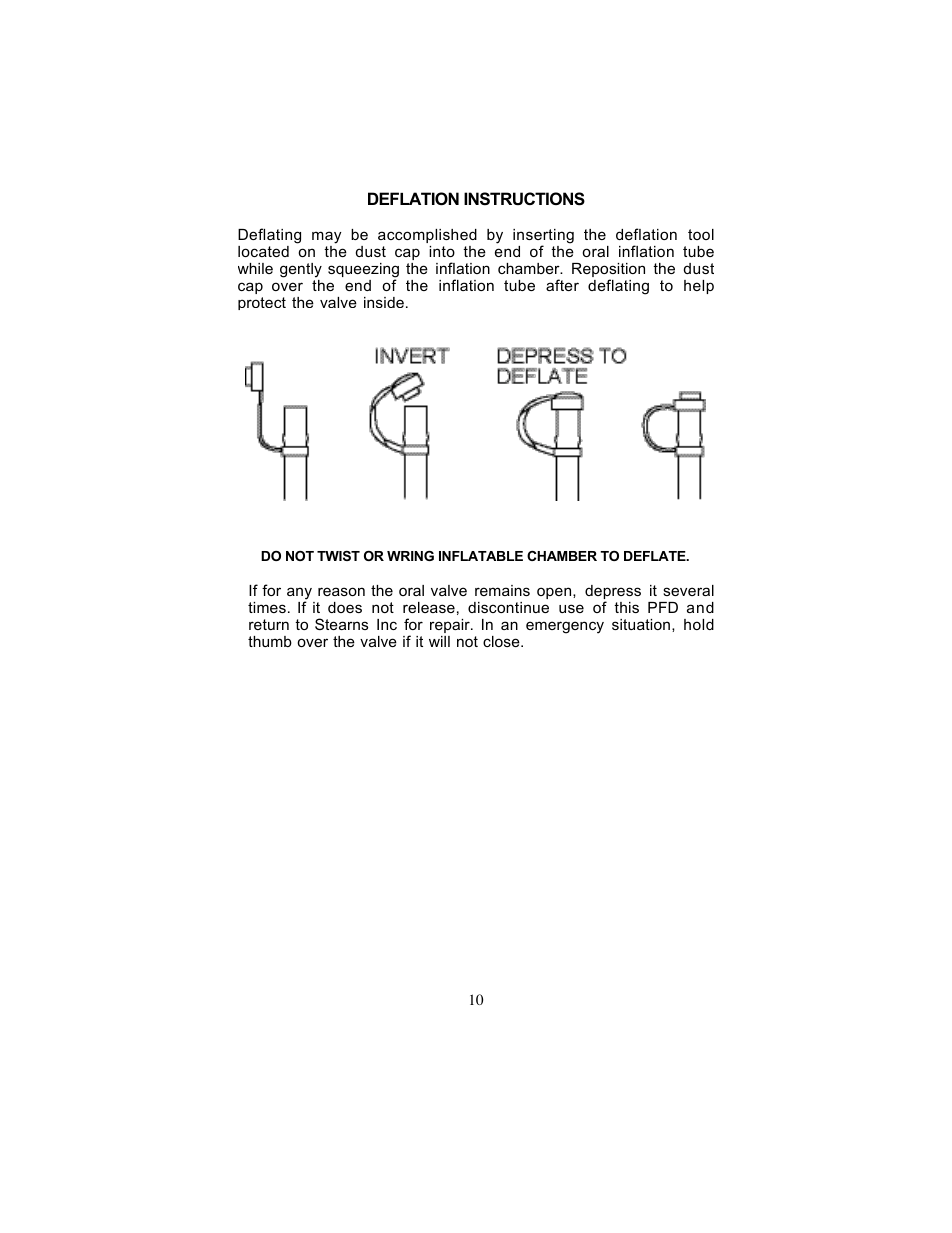 Stearns Recreational 4430 User Manual | Page 10 / 23