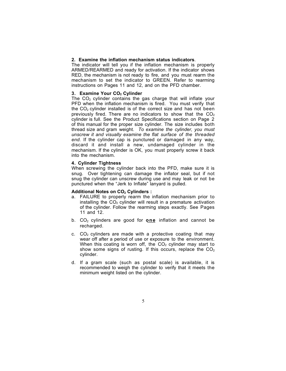 Stearns Recreational 4430 User Manual | Page 5 / 23