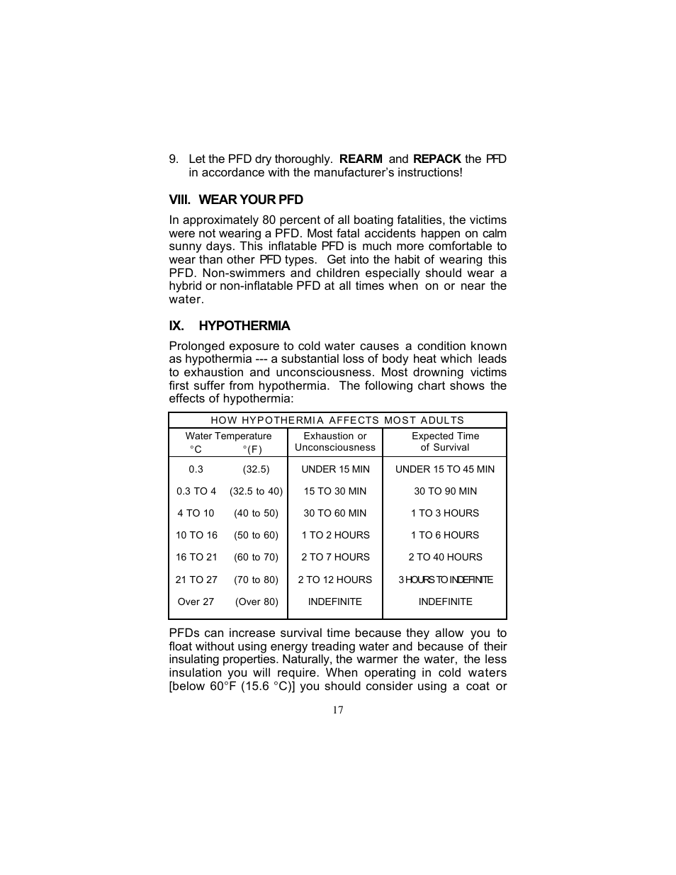 Stearns Recreational 1341 User Manual | Page 17 / 22