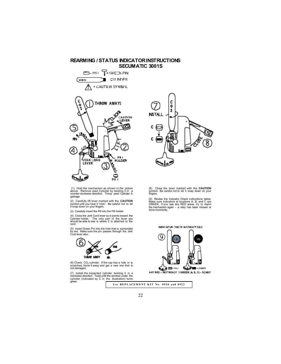 Stearns Recreational 1341 User Manual | Page 22 / 22