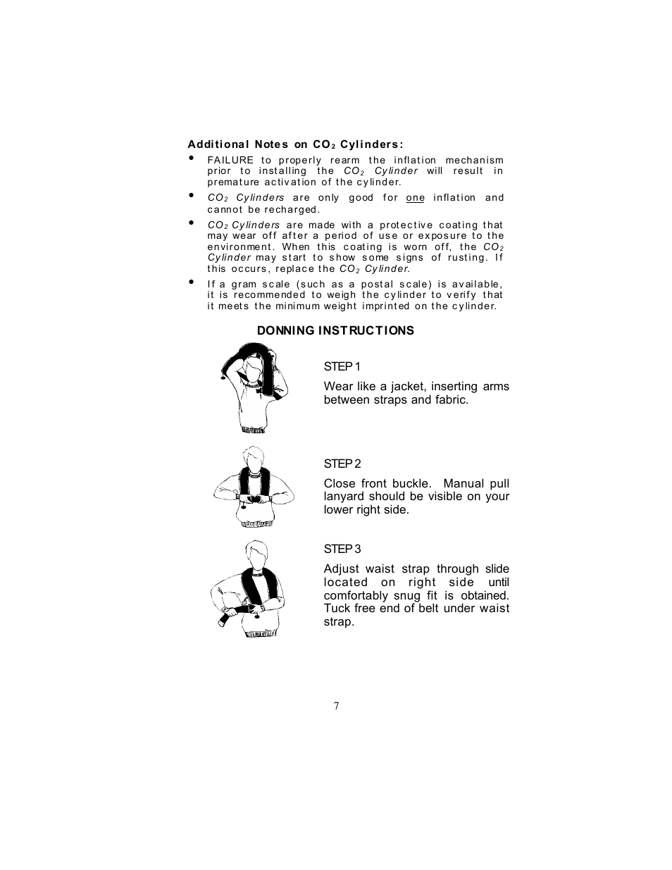 Stearns Recreational 1341 User Manual | Page 7 / 22