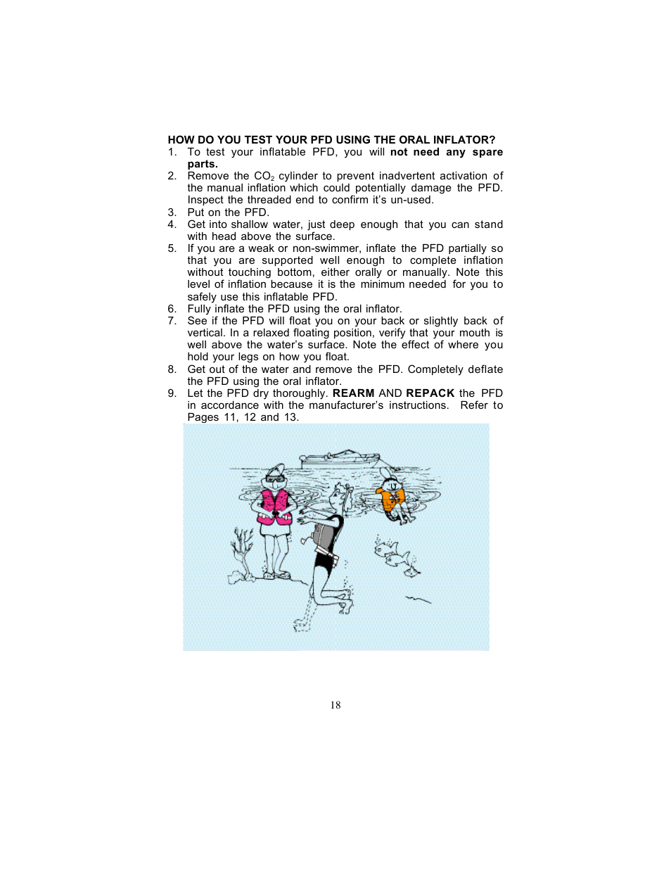 Stearns Recreational 0340 User Manual | Page 18 / 22