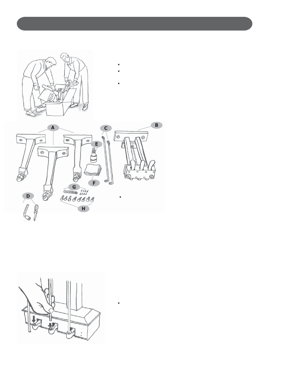 Assembly | Suzuki Musical Instrument Corp. GP-3 User Manual | Page 10 / 100