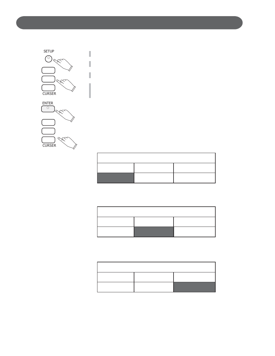 Setup - sustain menu | Suzuki Musical Instrument Corp. GP-3 User Manual | Page 56 / 100