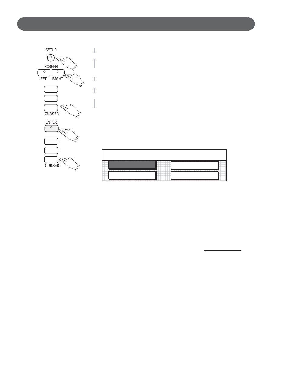 Setup - pedal menu, Pedal assign, Start/stop intro/ending fill lower hold | Suzuki Musical Instrument Corp. GP-3 User Manual | Page 60 / 100