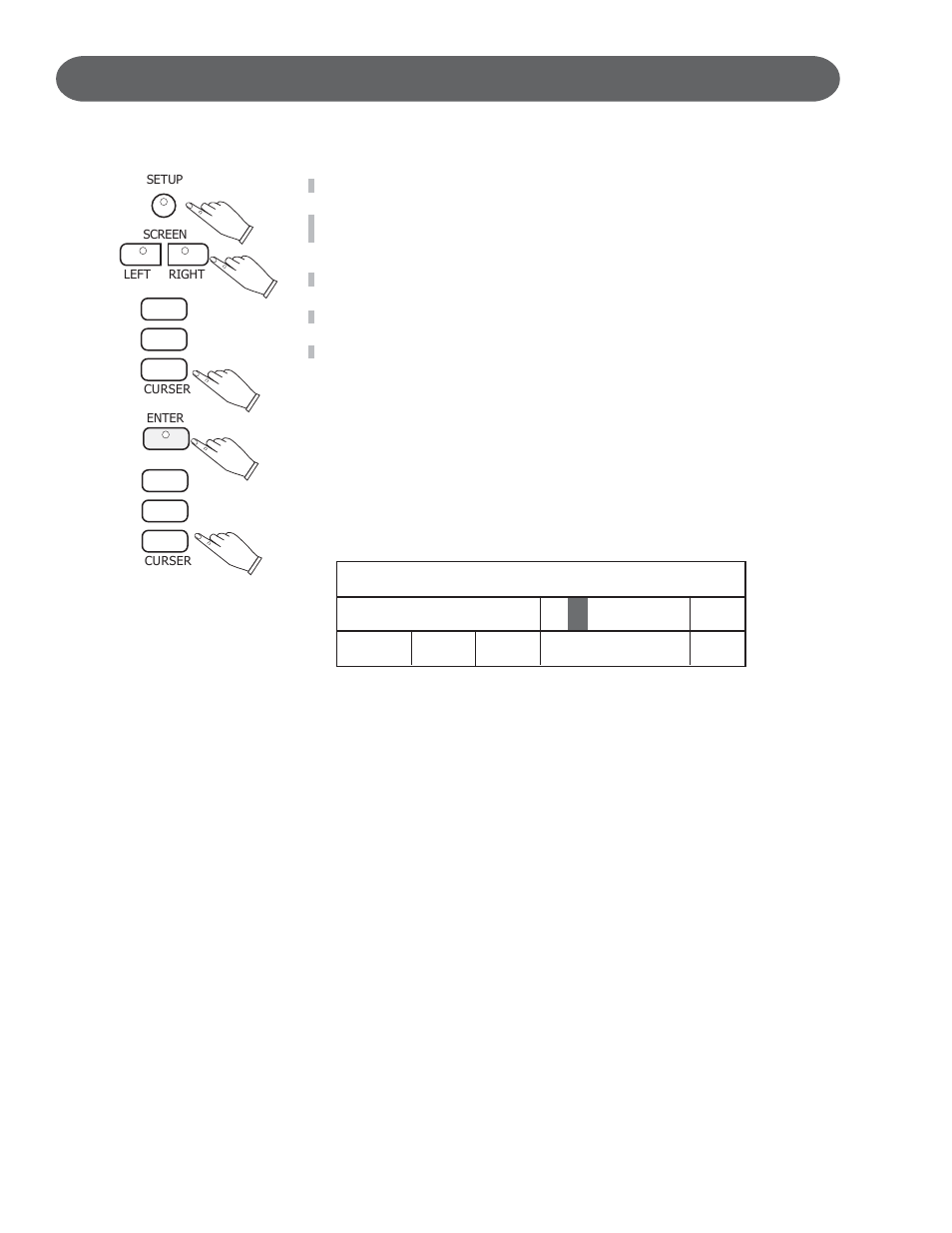 Setup - metronome menu | Suzuki Musical Instrument Corp. GP-3 User Manual | Page 62 / 100