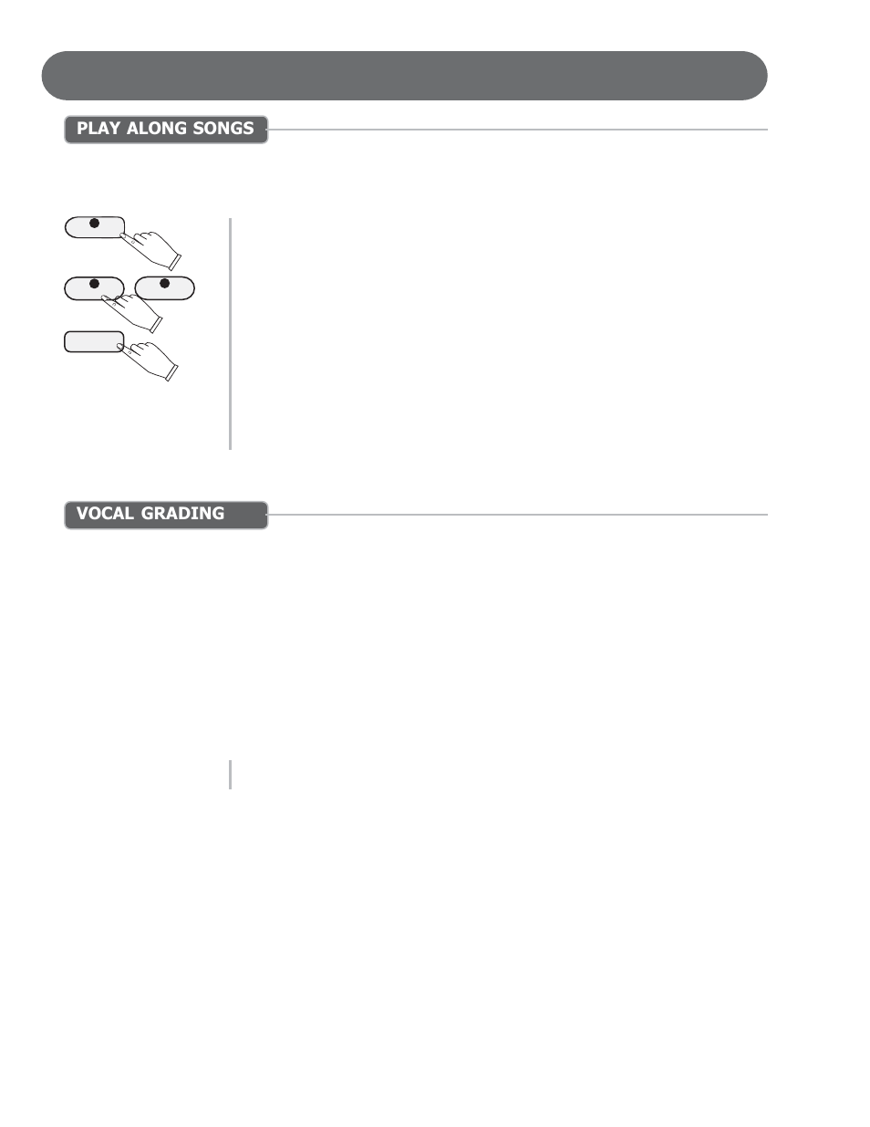 Play along songs | Suzuki Musical Instrument Corp. HP-97 User Manual | Page 32 / 44