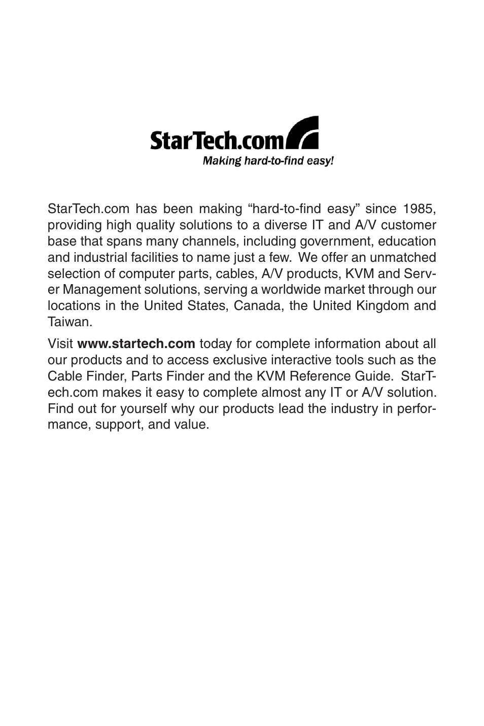 StarTech.com INFOSAFE SAT2510BU2 User Manual | Page 12 / 12