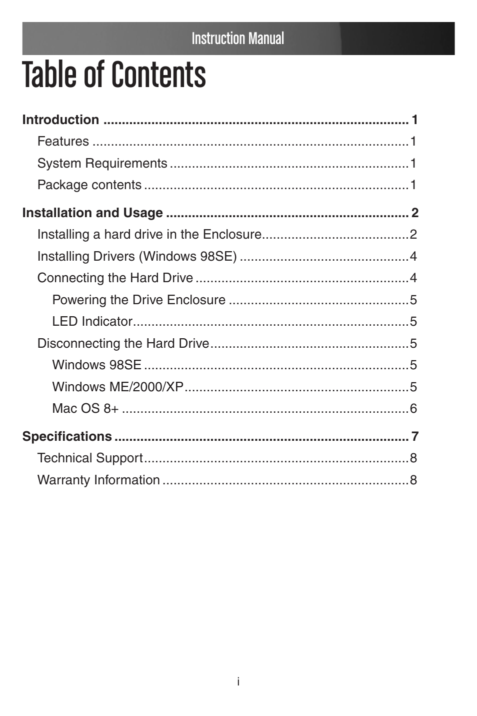 StarTech.com INFOSAFE SAT2510BU2 User Manual | Page 3 / 12