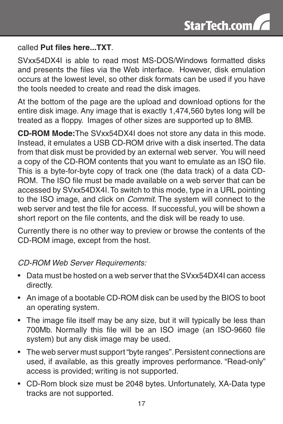 StarTech.com MATRIX SV3254DX4I User Manual | Page 22 / 72