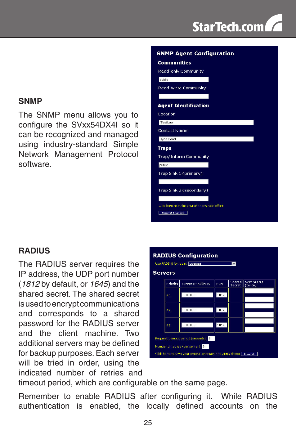 StarTech.com MATRIX SV3254DX4I User Manual | Page 30 / 72