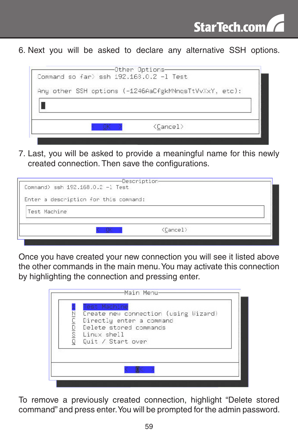 StarTech.com MATRIX SV3254DX4I User Manual | Page 64 / 72