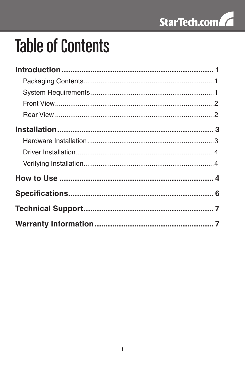 StarTech.com IDE3510U2 User Manual | Page 3 / 11
