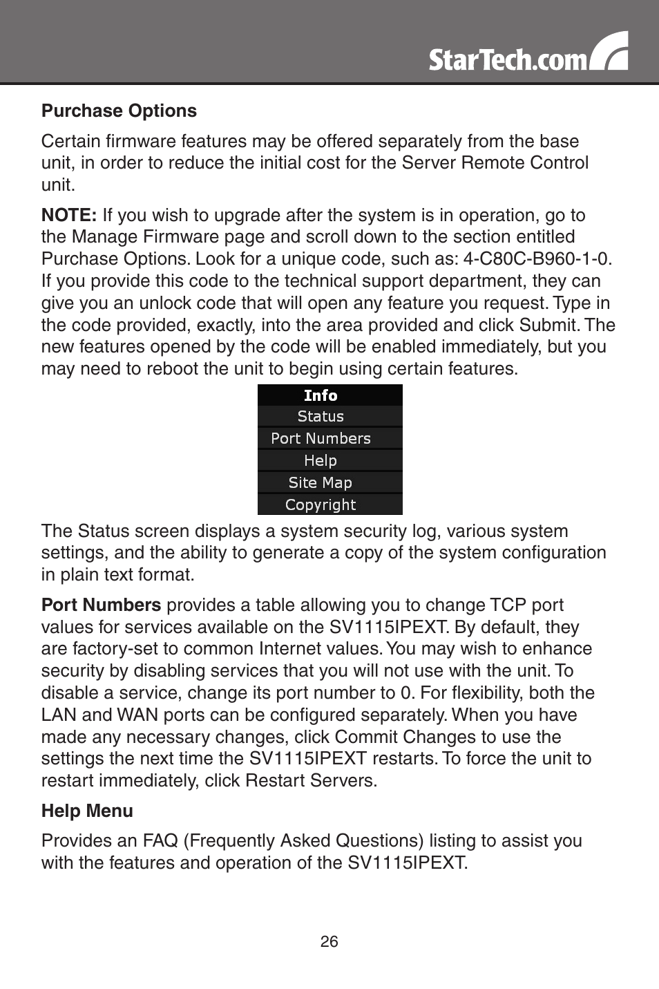 StarTech.com SV1115IPEXT User Manual | Page 30 / 67