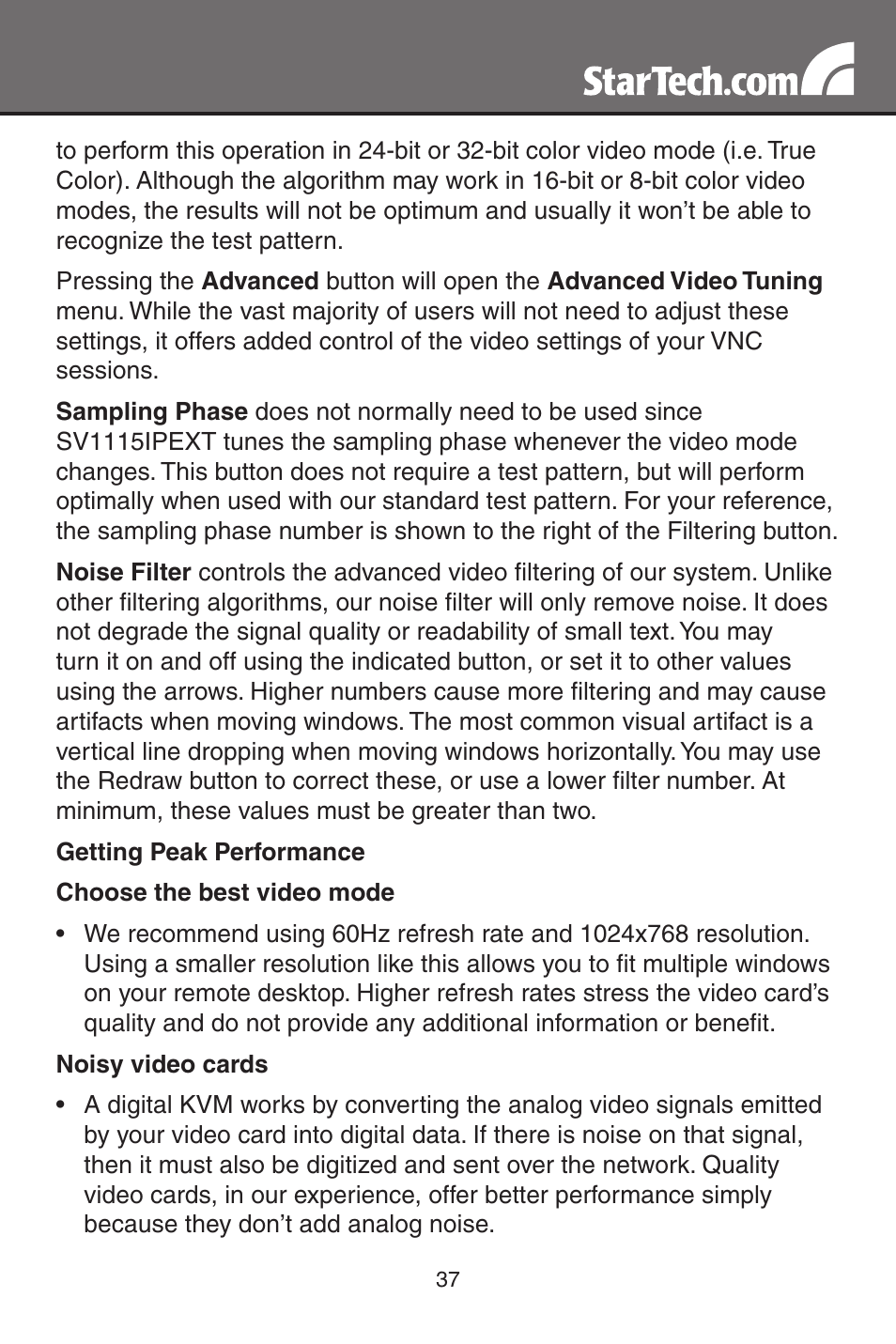 StarTech.com SV1115IPEXT User Manual | Page 41 / 67