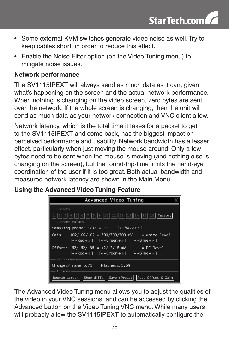 StarTech.com SV1115IPEXT User Manual | Page 42 / 67