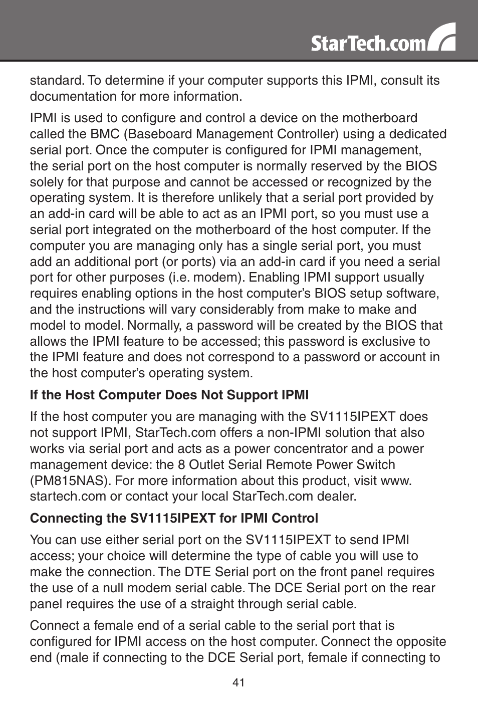StarTech.com SV1115IPEXT User Manual | Page 45 / 67