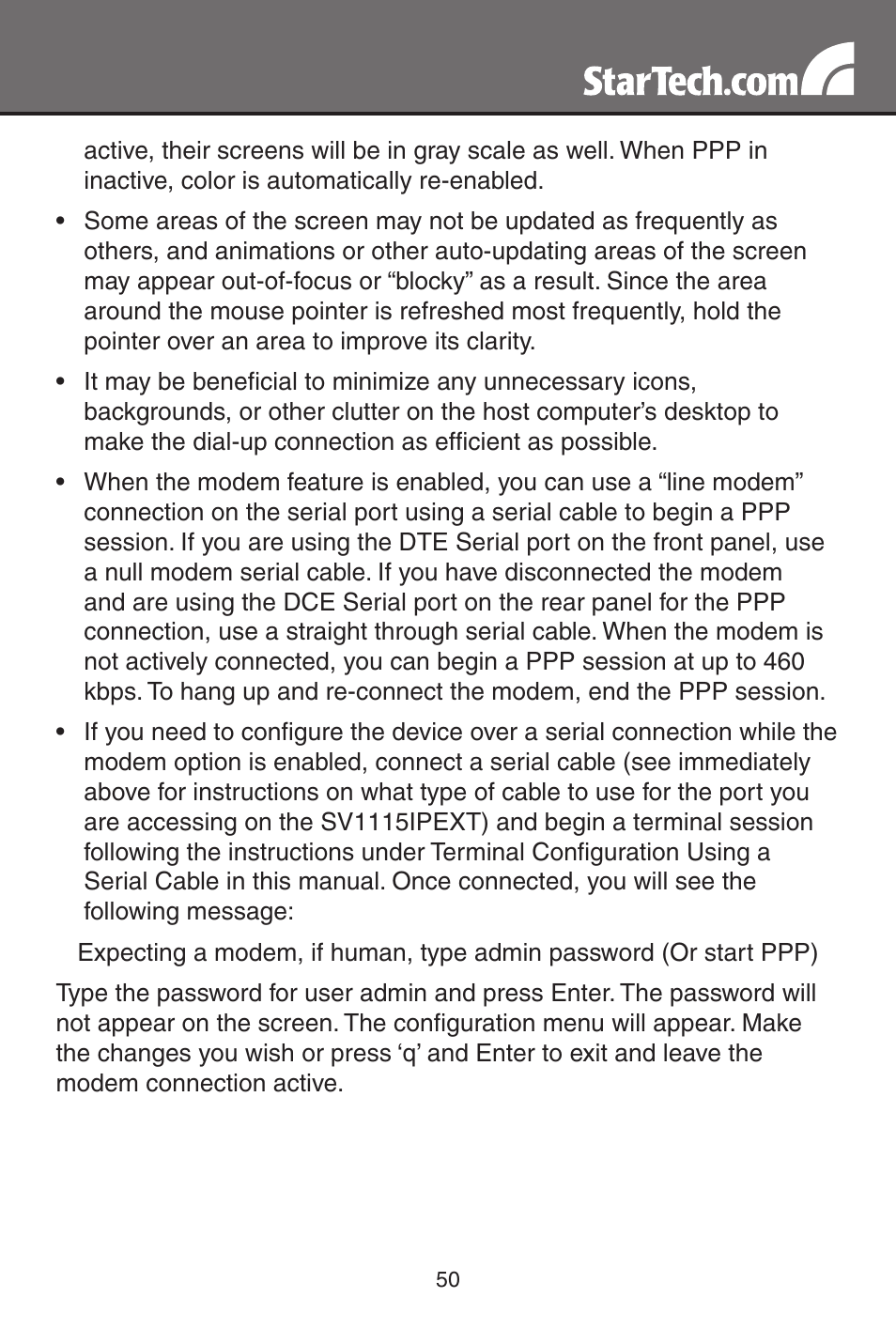 StarTech.com SV1115IPEXT User Manual | Page 54 / 67