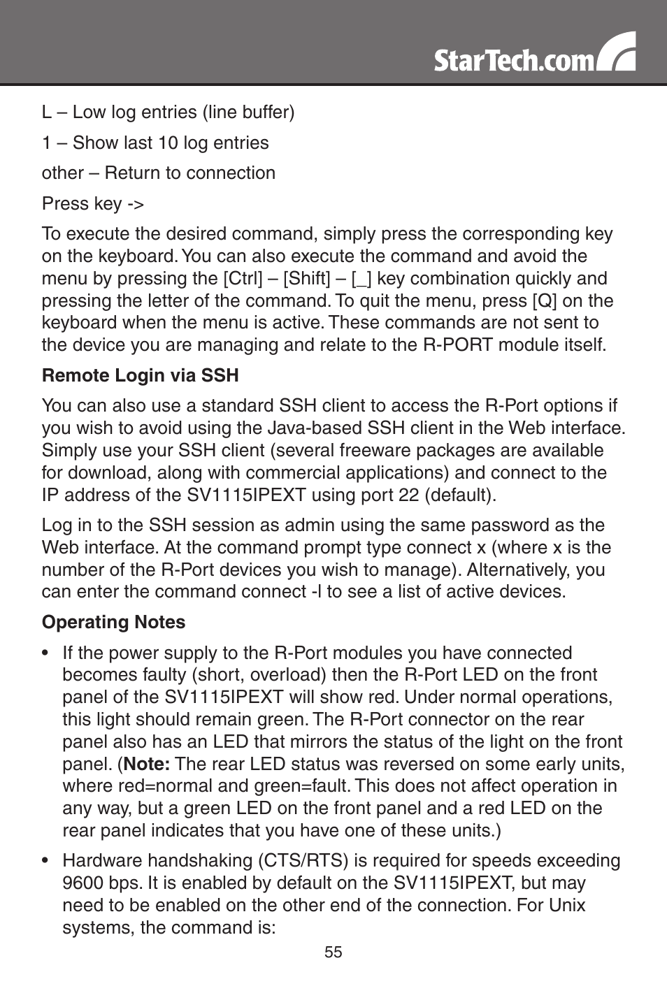 StarTech.com SV1115IPEXT User Manual | Page 59 / 67
