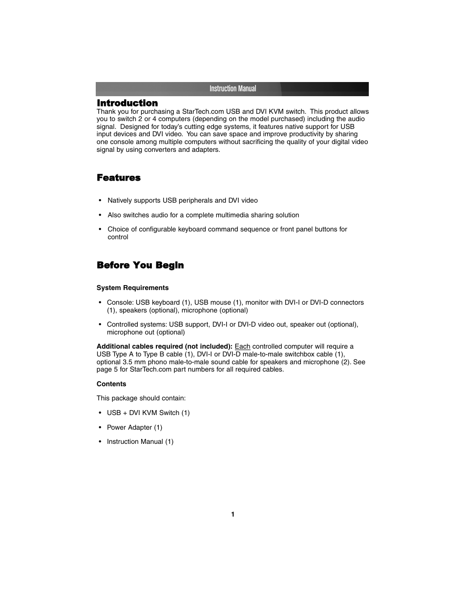 StarTech.com SV231UADVI User Manual | Page 4 / 10