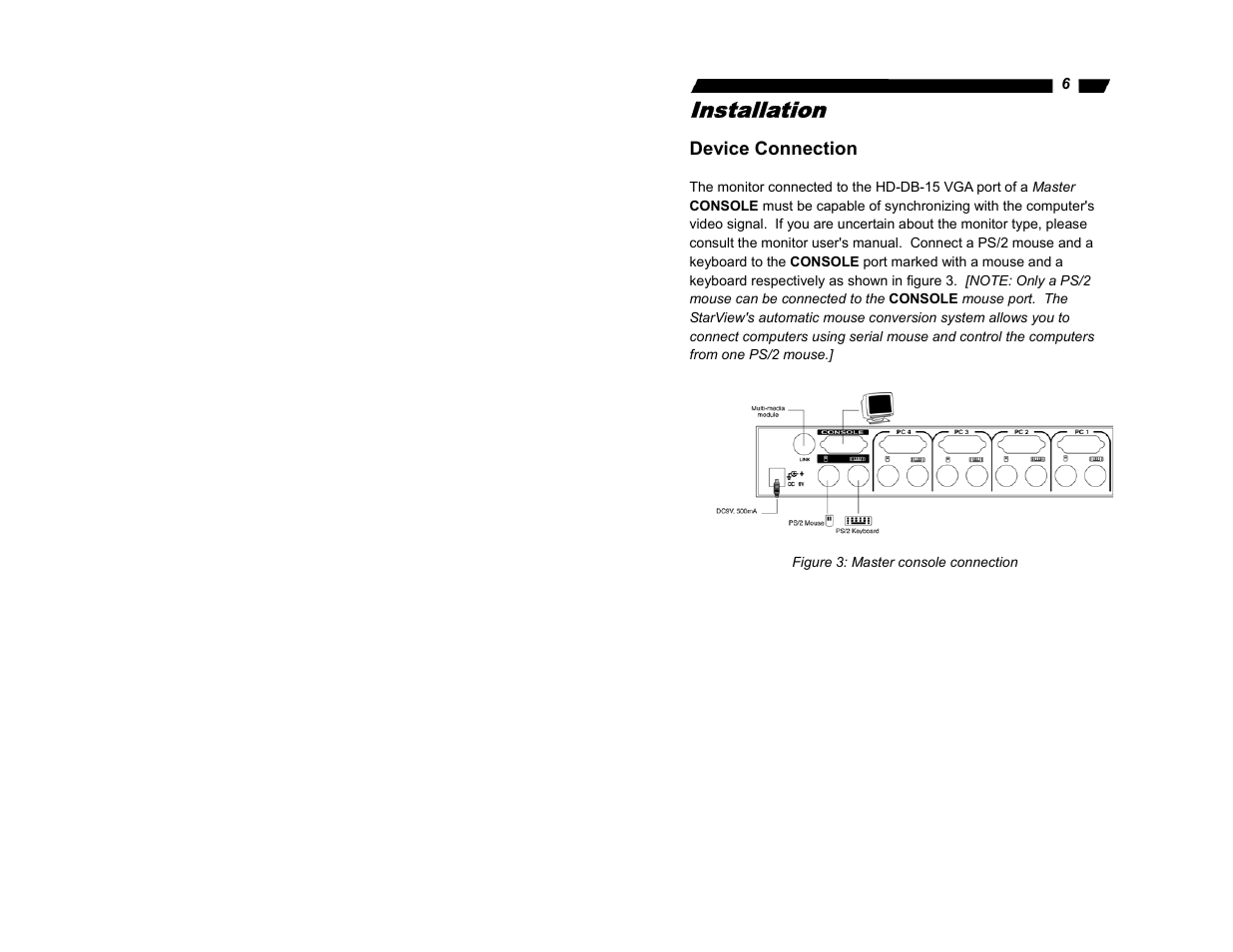 Installation | StarTech.com StarView SV1632DS User Manual | Page 8 / 27