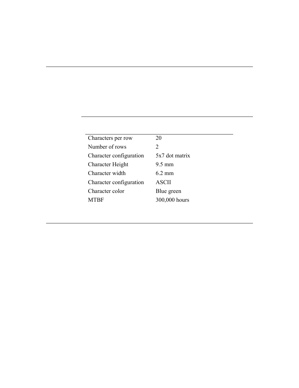 Customer display, Optical parameters, Usb msr | StarTech.com ESY1525L User Manual | Page 31 / 50