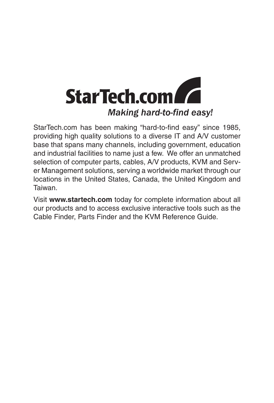 StarTech.com SV215MICUSBA User Manual | Page 14 / 14