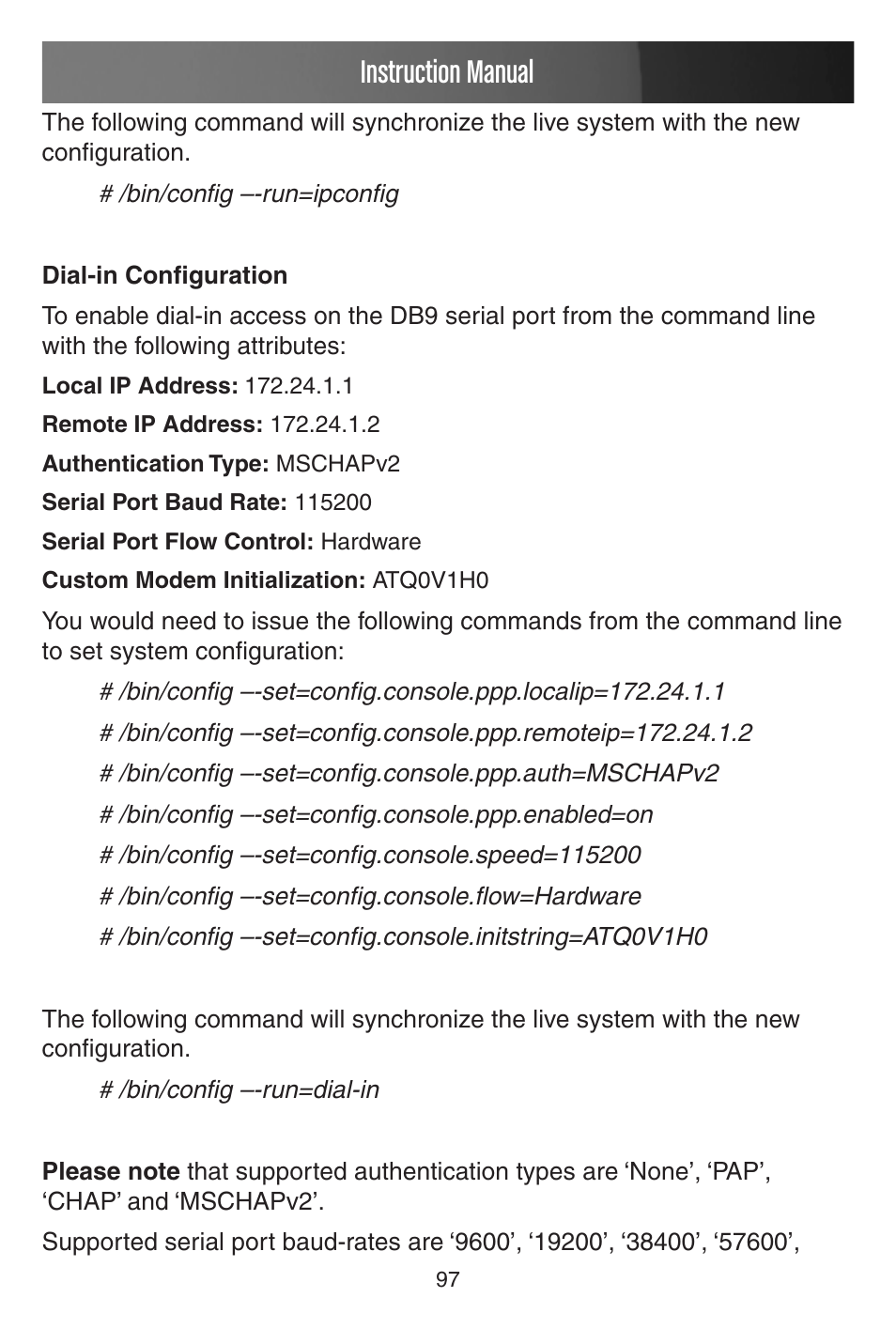 Instruction manual | StarTech.com CONYX ECS0016 User Manual | Page 104 / 140