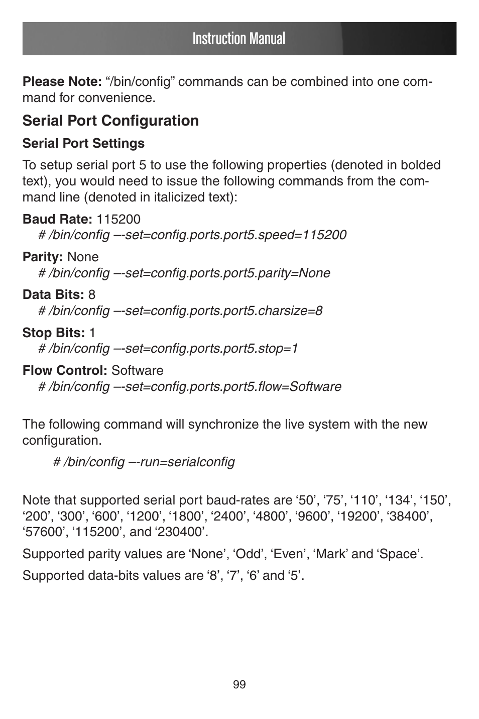 Instruction manual | StarTech.com CONYX ECS0016 User Manual | Page 106 / 140