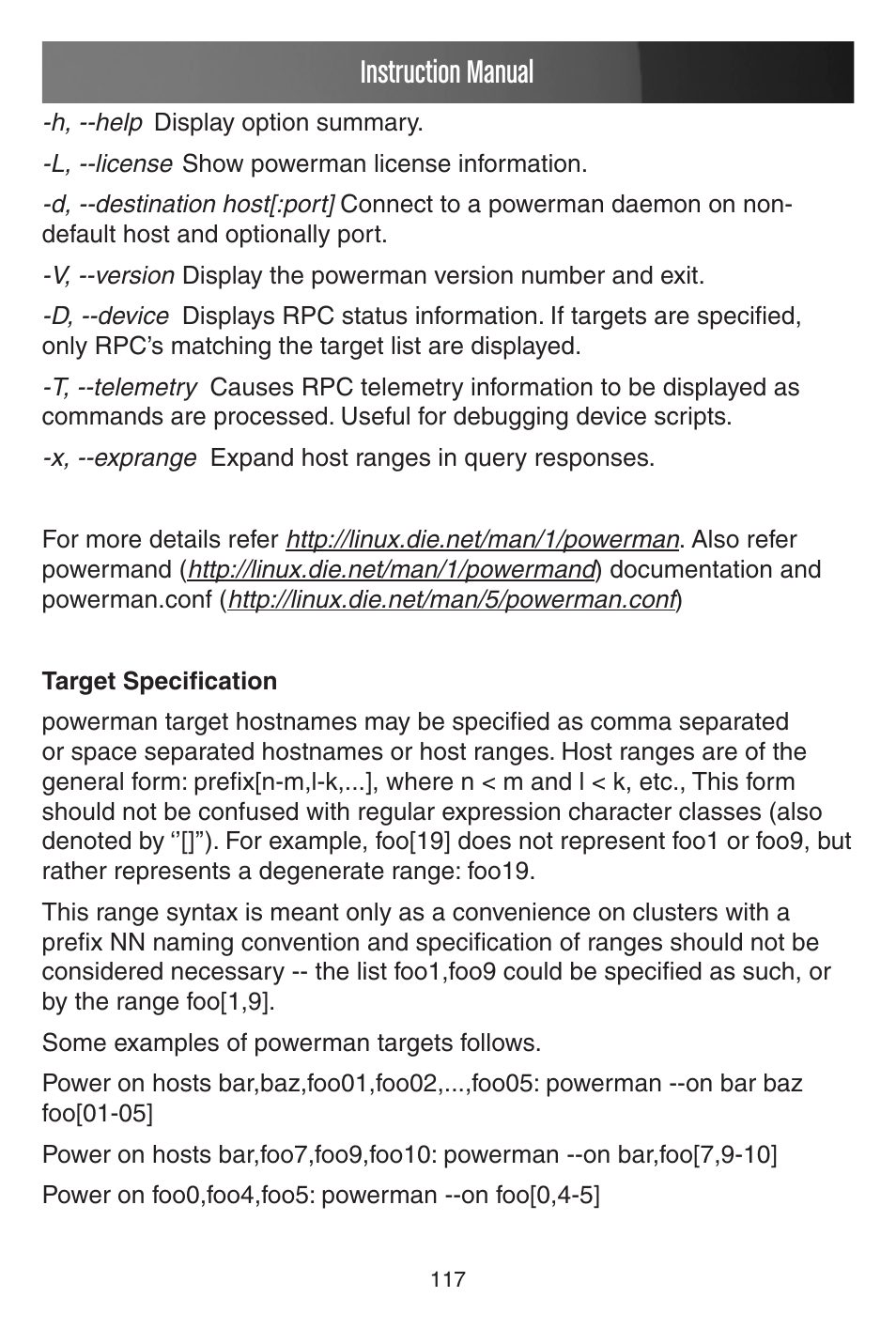 Instruction manual | StarTech.com CONYX ECS0016 User Manual | Page 124 / 140