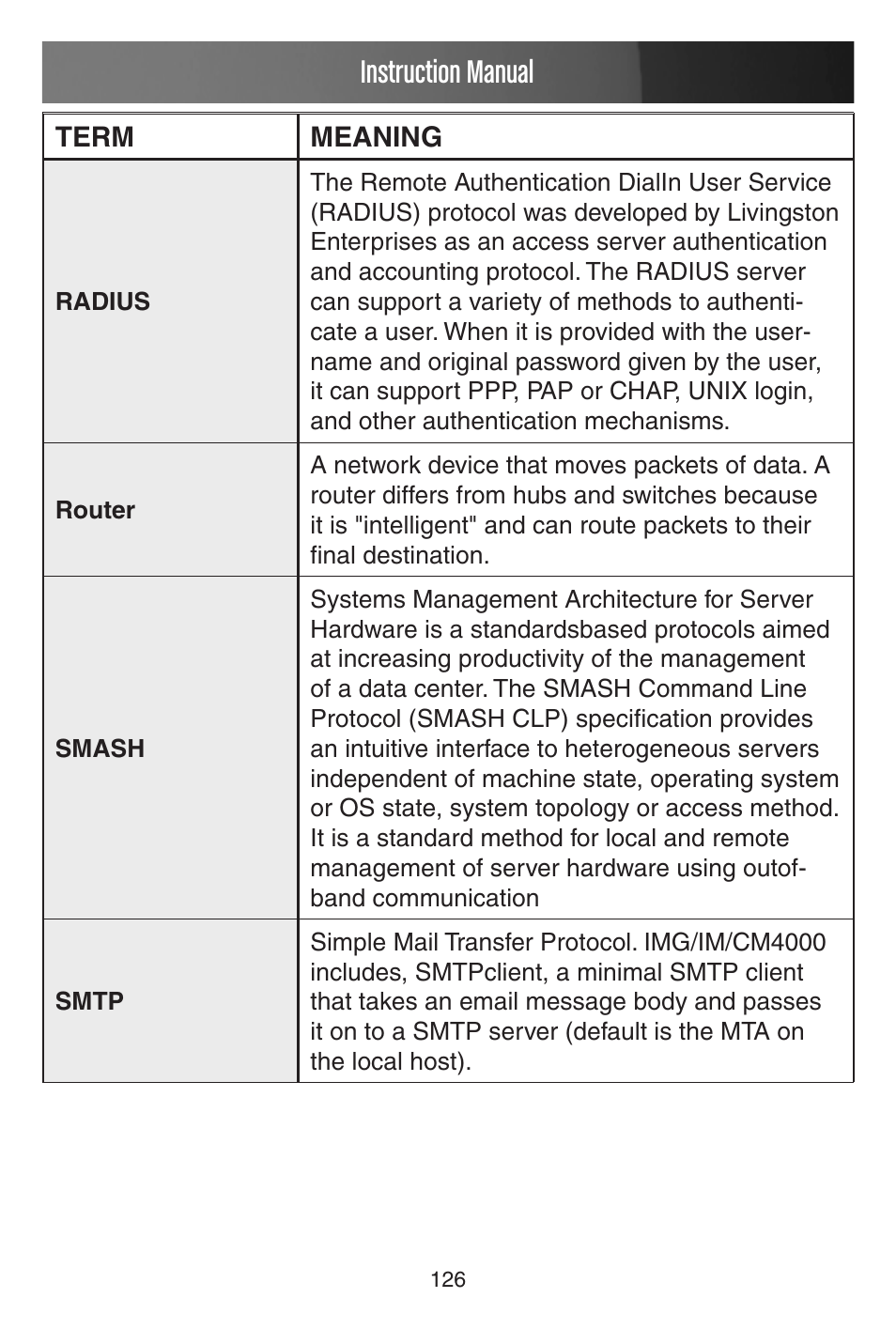 Instruction manual | StarTech.com CONYX ECS0016 User Manual | Page 133 / 140