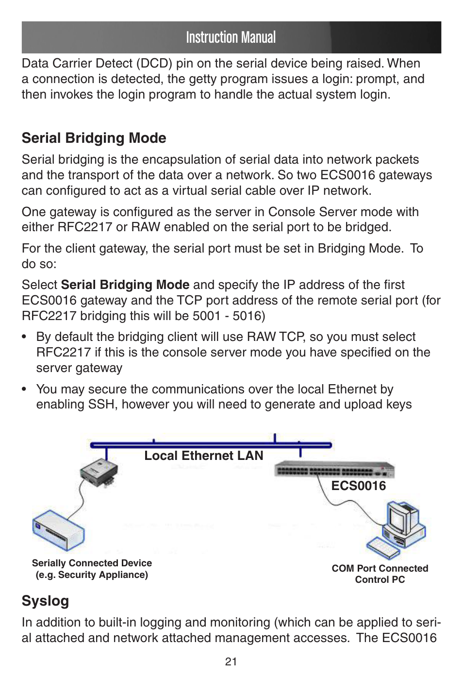 Instruction manual | StarTech.com CONYX ECS0016 User Manual | Page 28 / 140