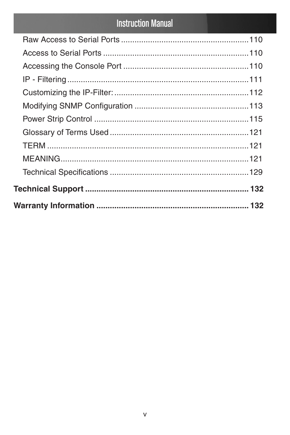 Instruction manual | StarTech.com CONYX ECS0016 User Manual | Page 7 / 140