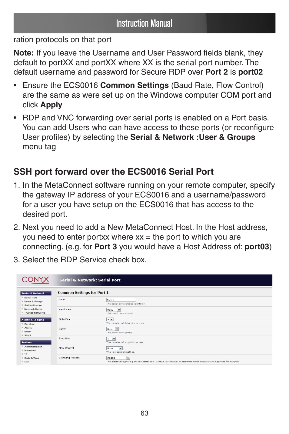 Instruction manual | StarTech.com CONYX ECS0016 User Manual | Page 70 / 140