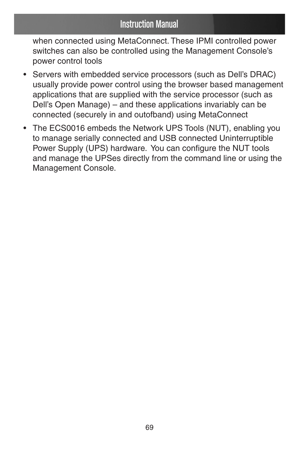 Instruction manual | StarTech.com CONYX ECS0016 User Manual | Page 76 / 140