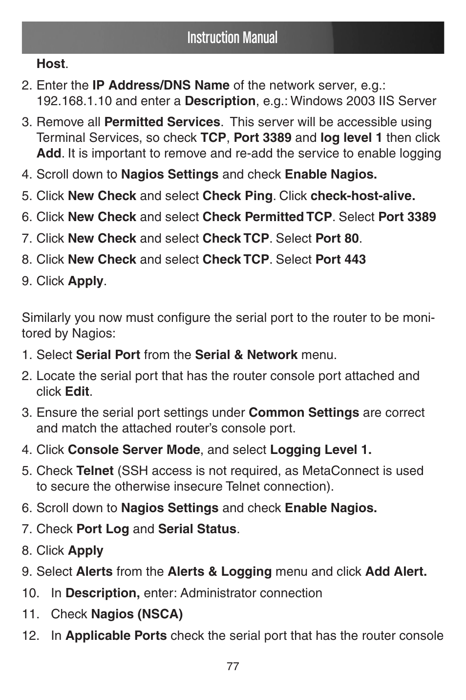 Instruction manual | StarTech.com CONYX ECS0016 User Manual | Page 84 / 140