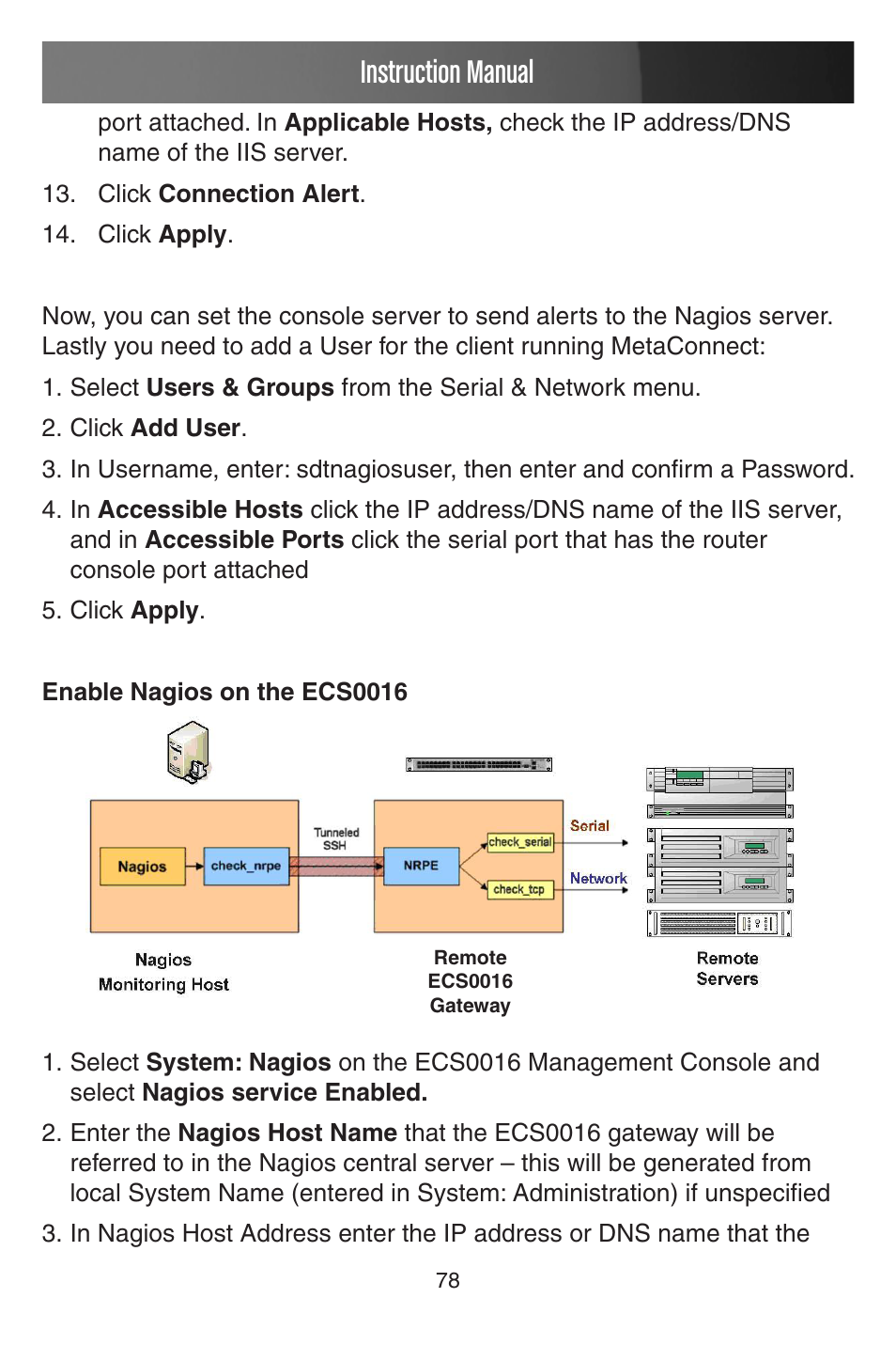 Instruction manual | StarTech.com CONYX ECS0016 User Manual | Page 85 / 140