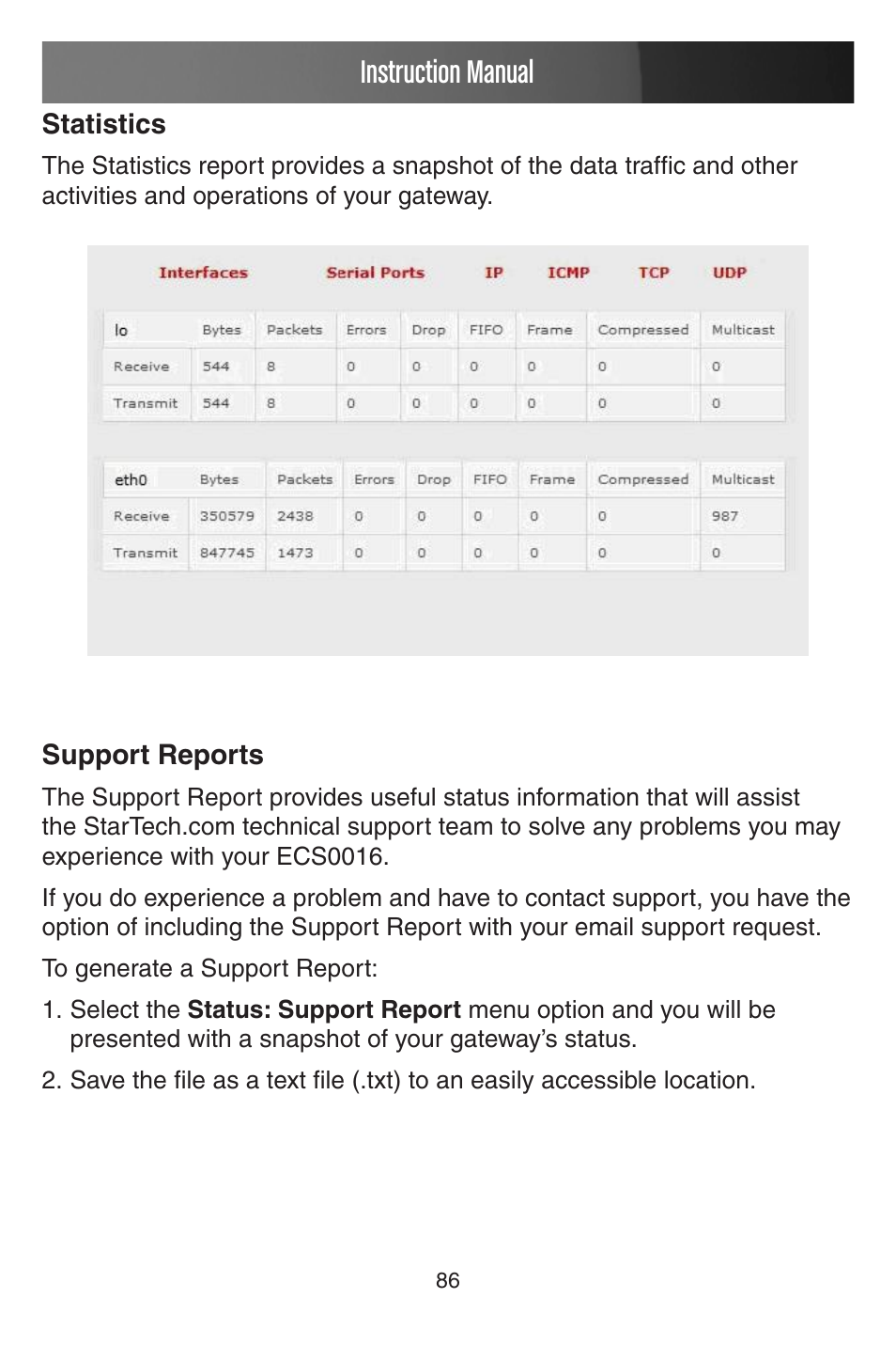 Instruction manual | StarTech.com CONYX ECS0016 User Manual | Page 93 / 140