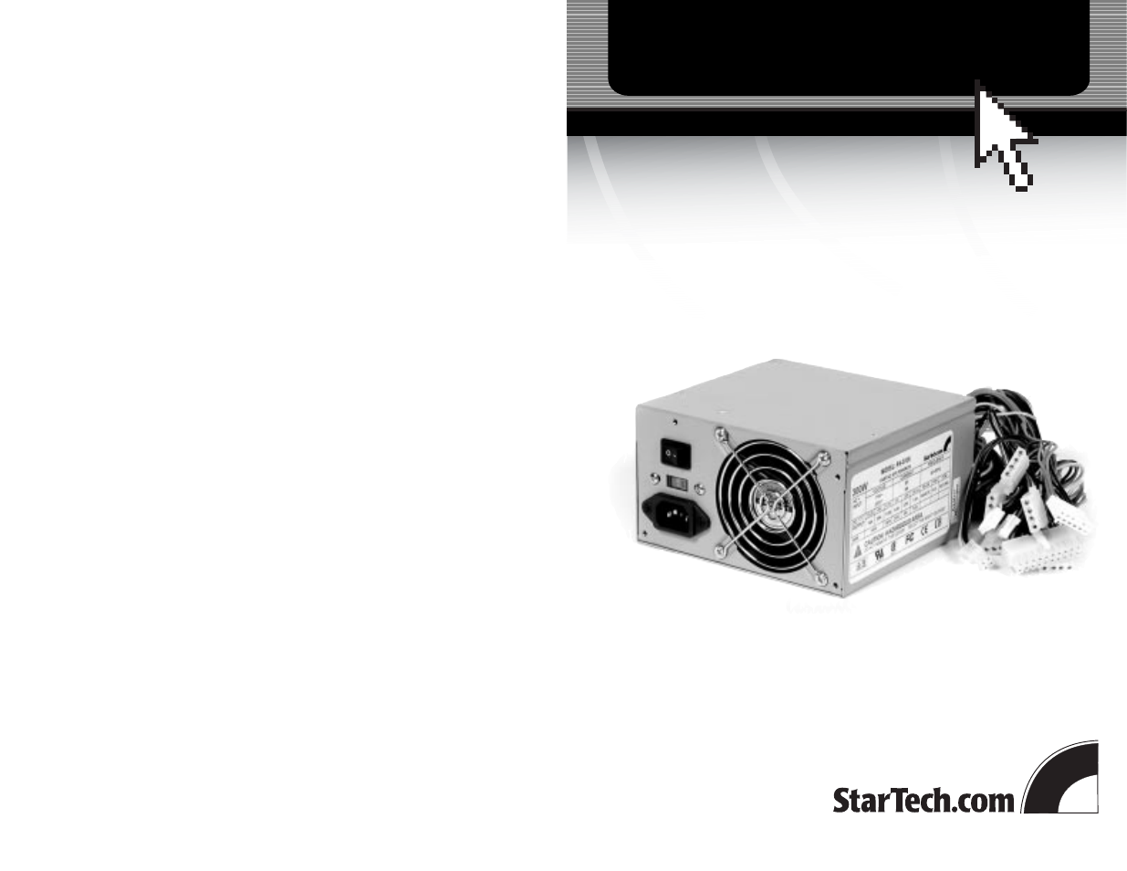 StarTech.com ATXPOWR300GB User Manual | 4 pages