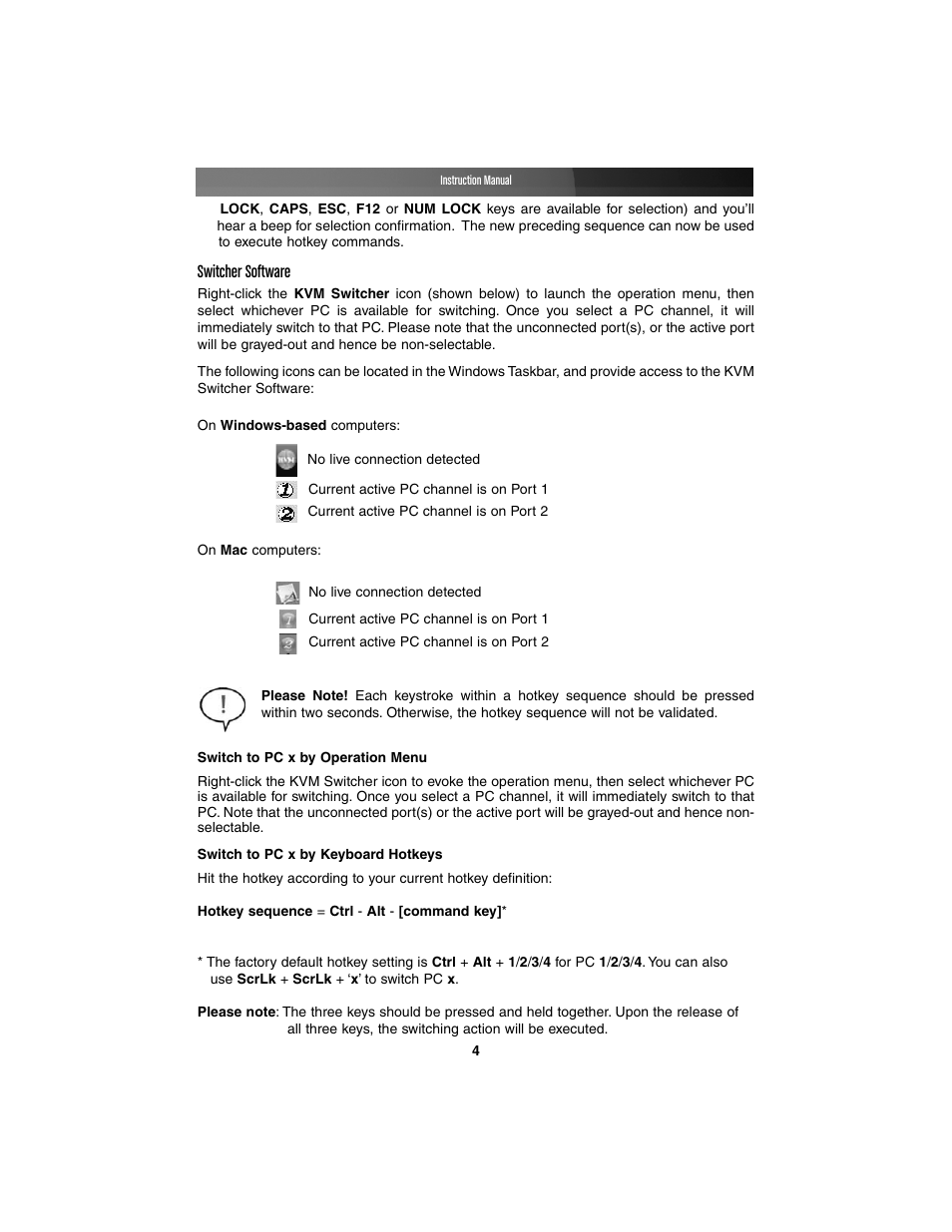Switcher software | StarTech.com SV231DDUSB User Manual | Page 7 / 12