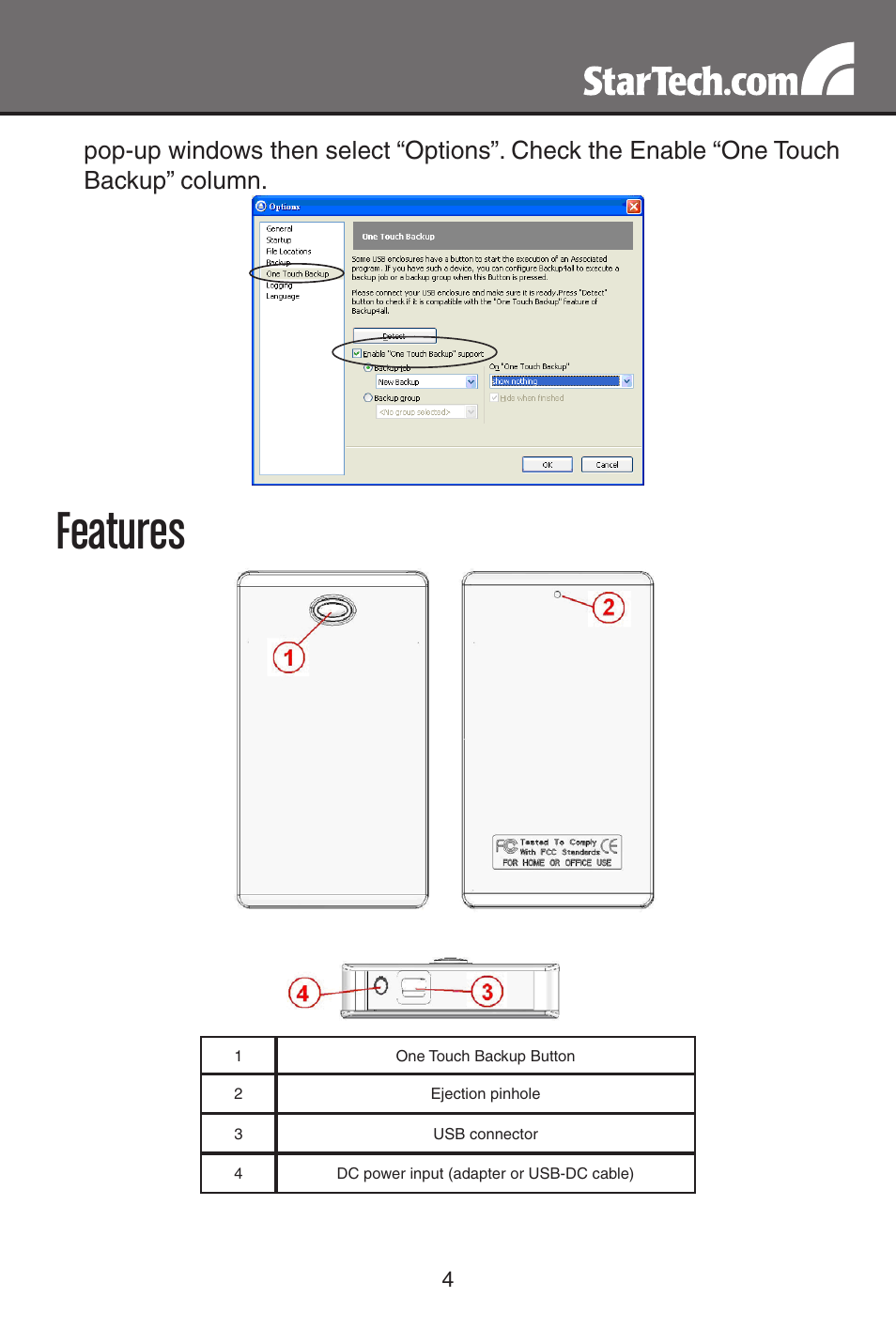 Features | StarTech.com SAT2510BU2B User Manual | Page 7 / 10