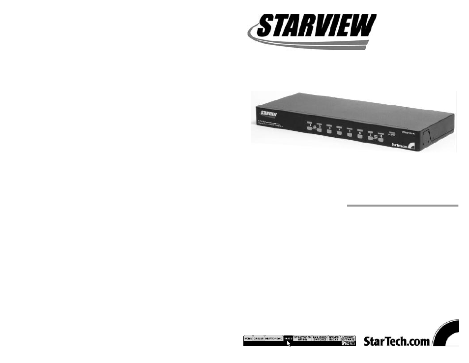 StarTech.com SV831SUN User Manual | 16 pages