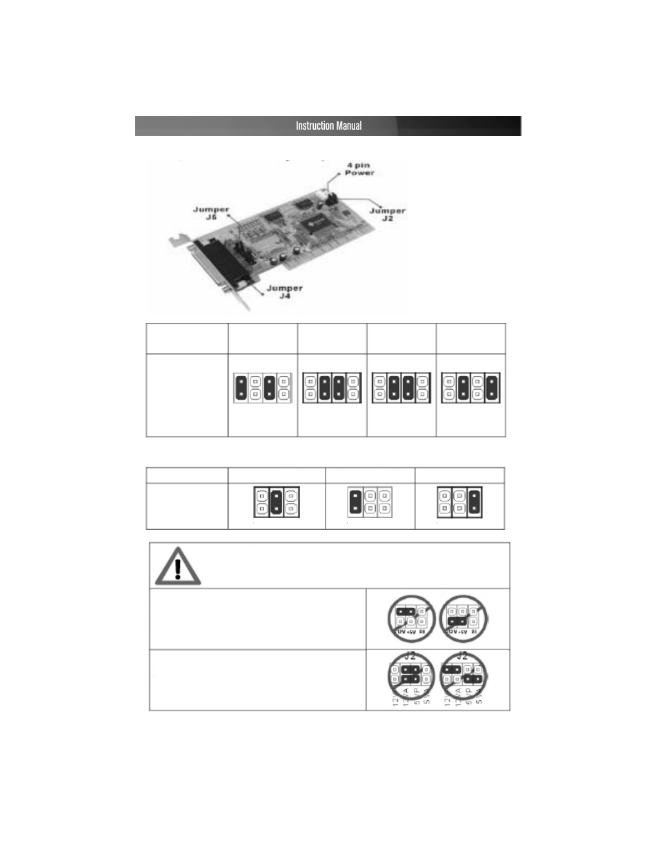 Instruction manual | StarTech.com PCI2S650PW User Manual | Page 6 / 12