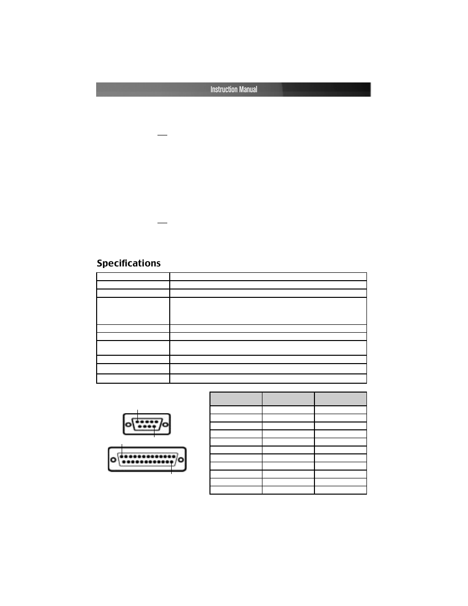 Specifications instruction manual | StarTech.com PCI2S650PW User Manual | Page 9 / 12