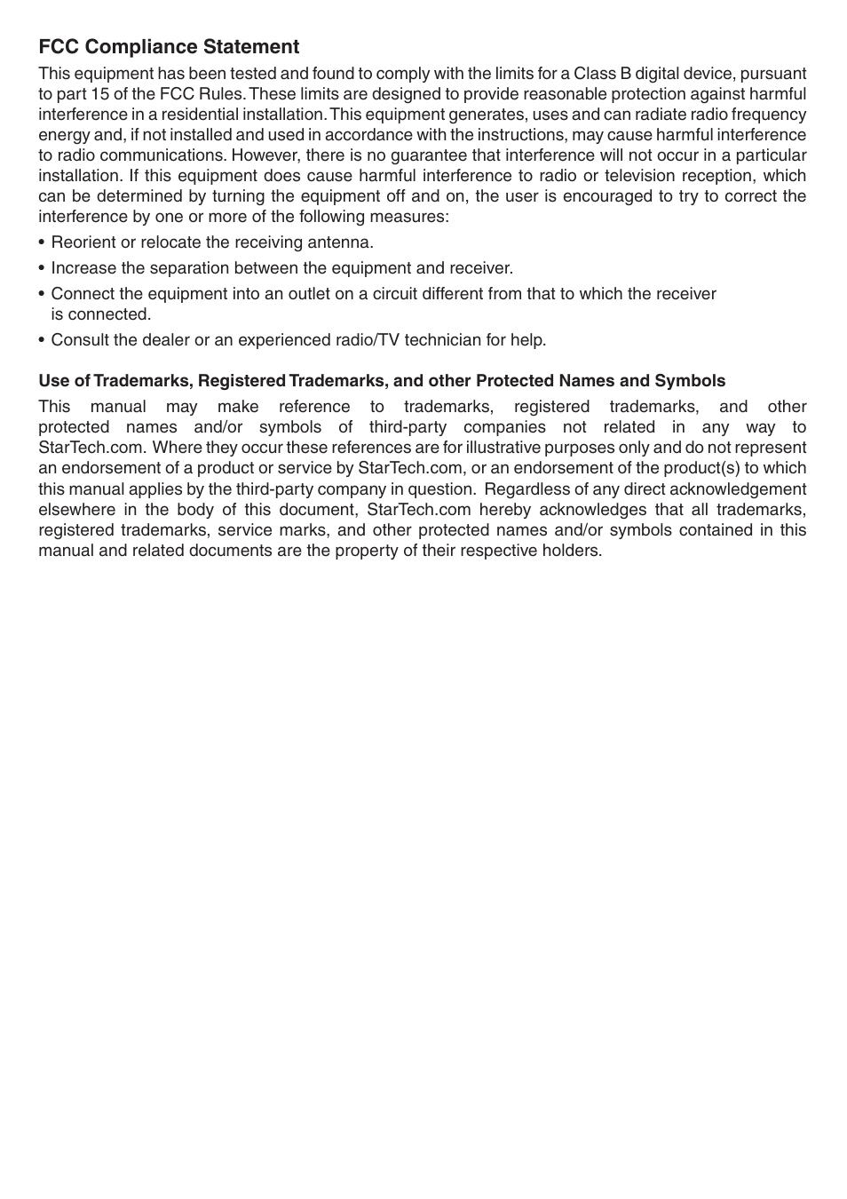 StarTech.com PEXUSB400 User Manual | Page 2 / 9