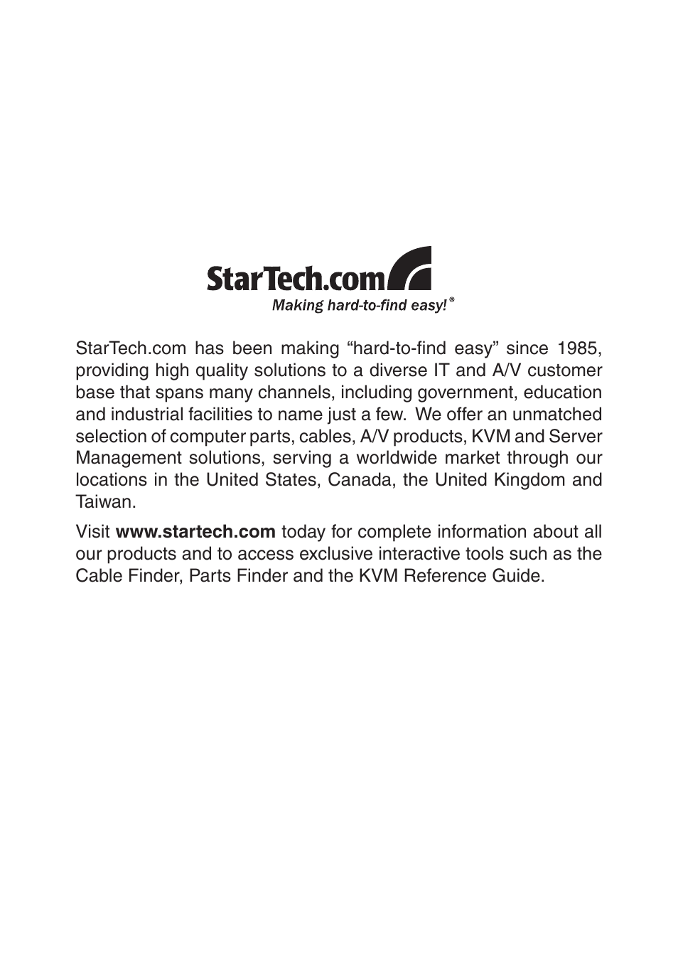 StarTech.com PEXUSB400 User Manual | Page 9 / 9